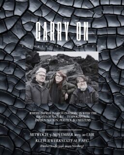 Zum Artikel "Akademie in Concert – CARRY ON: THINKING FROM THE END – Mittwoch, 5. November 2025"